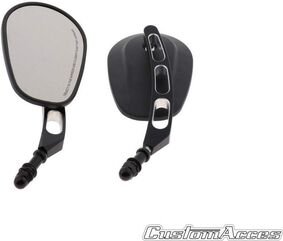 CustomAcces / カスタムアクセス Back Mirrors Set Model Misuri, Black | JR0017N