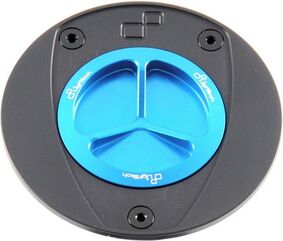 LighTech / ライテック Fuel Tank Cap with Spin Locking, Color: Cobalt | TFN220COB