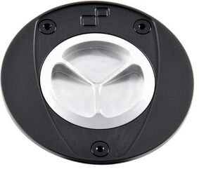 LighTech / ライテック Fuel Tank Cap with Spin Locking, Color: Silver | TFN226SIL