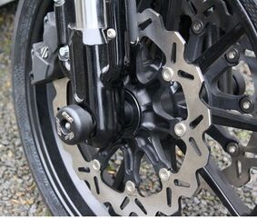 GSGモトテクニック クラッシュパッドセット (フロントホール用) Harley Davidson XR 1200 | 29-29-326
