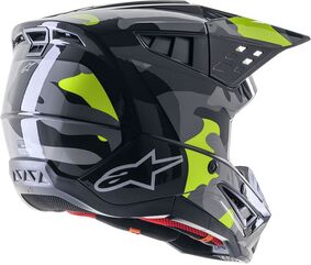 Alpinestars / アルパインスターズ Off Road Gray/Yellow Supertech M5 Rover MX Helmet | 8303823-9350