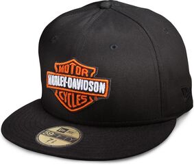Harley-Davidson Men'S Bar & Shield Logo 59Fifty® Baseball Cap, Black | 99515-12VM