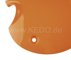 Kedo Replica Side Cover, right, 'El Toro Orange' (without decal), OEM reference # 1T1-21721-00 | 29309