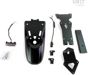 Unitgarage / ユニットガレージ Rear fender with license plate kit, Unpainted | 1651+1682-Unpainted