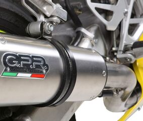GPR / ジーピーアール Original For Honda Cbr 600 F - Sport 2001/07 Homologated スリッポンエキゾースト M3 Titanium Natural | H.98.M3.TN