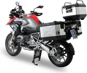 ヘプコ＆ベッカー サイドキャリア Lock-it (ロックイット) アンスラサイト BMW R 1200 GS LC 2013- | 650665 00 05