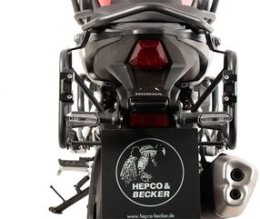 Hepco & Becker サイドキャリアロックイット アンスラサイト Honda NX 500 (2024-) | 6509546 00 05