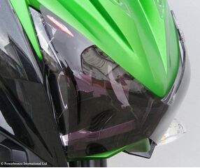 Powerbronze / パワーブロンズ ヘッドライトプロテクター ダークティント KAWASAKI Z800, 13-16 ,Z300, 15-18 | 440-K510-002