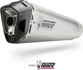 MIVV / ミヴ SPORT DELTA RACE Imp. compl./Full sys. 1x1 STAINLESS STEEL for BMW G 310 R 2018 ECE approved (Euro4) Catalyzer is included | B.032.LDRX