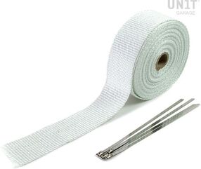 Unitgarage / ユニットガレージ Exhaust heat wrap, White | U080-White