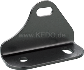 Kedo Stainless Steel Silencer Bracket, black coated, simplified form (OEM replica see item 27215RP, replaces 1E6-14781-00) | 27215KD