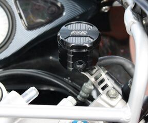 GSGモトテクニック ブレーキオイルリザーバー フロント Suzuki TL 1000 S | 3999-V38-S10