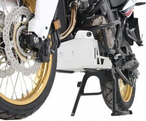 ヘプコ＆ベッカー エンジンプロテクションプレート - シルバー Honda CRF1000L アフリカツイン