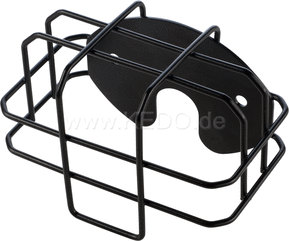 Kedo Taillight Grill 'Xcountry', black coated, including mounting material. | 40799