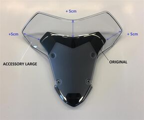 Kawasaki / カワサキ メーターカバー(ラージ)(クリア) | 999941386