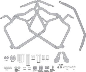 Givi / ジビ PL7711 スペシフィックパニアホルダー Monokeyケース用 KTM 390 Adventure | PL7711