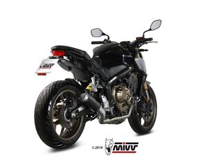 MIVV / ミヴマフラー Mk3 Black Stainless Steel Exhaust | H.072.SM3B