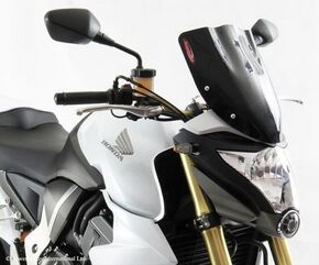 Powerbronze / パワーブロンズ ライトスクリーン ホワイト HONDA CB1000R, 08-17, (330 MM) | 430-U162-004