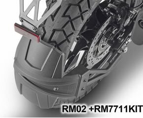 GIVI / ジビ Specific install kit to mount Rear Wheel Side Mount Fender RM02 on KTM 390 Adventure | RM7711KIT