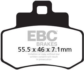 EBCブレーキ SFAHH シンタリング ScooteR シリーズ パッド リア右側用 | SFA356HH