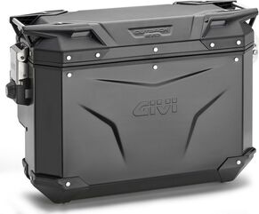 GIVI / ジビ アルミ サイドケース Trekker Outback（トレッカーアウトバック） Evo 33 - 右 - サイドオフセット / ブラック / 33L / Max. load 10 k | OBKES33BR