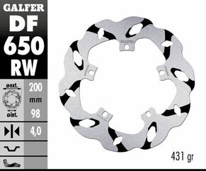 Galfer / ガルファー ブレーキディスク Fixed Wave 溝付き | DF650RW