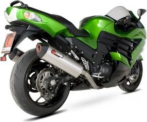 Scorpion / スコーピオンエキゾースト Serket スリップオン ステンレススリーブ eマーク Kawasaki ZZR 1400 12-Current 2012 - 2018 | RKA91SEO