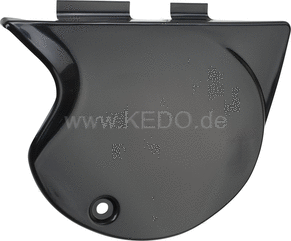 Kedo Replica Side Cover, Black, RH, shape like TT500, THEREFORE suitable for exhaust WITHOUT expansion chamber ONLY (without Decal) | 29306