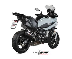 MIVV / ミヴマフラー Oval Carbon With Carbon Cap Exhaust | B.039.L3C