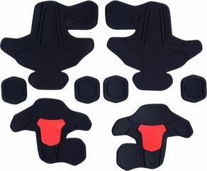 Alpinestars / アルパインスターズ RK-7 PLASMA フレーム & ヒンジパディングリプレースメントセット ブラック, レッド | 6951025-13