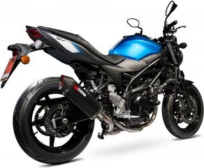 Scorpion / スコーピオンエキゾースト Serket スリップオン カーボンファイバースリーブ eマーク Suzuki SV 650 16-Current 2016 - 2018 | RSI120CEO