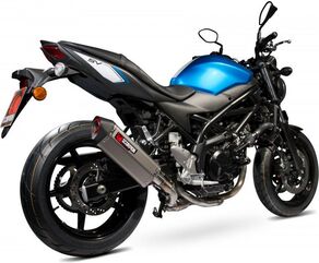 Scorpion / スコーピオンエキゾースト Serket スリップオン チタンスリーブ eマーク Suzuki SV 650 16-Current 2016 - 2018 | RSI120TEO