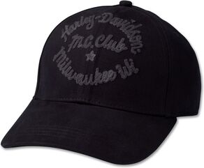 Harley-Davidson Club Crew Baseball Cap Black | 97758-23VW