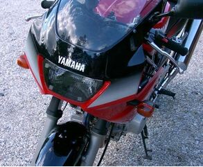 Powerbronze / パワーブロンズ ヘッドライト  プロテクター YAMAHA TRX850 フルオ グリーン | 440-Y109-010