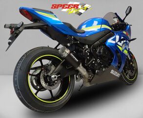 Bodis (ボディス) GPC-RS II スリップオンマフラー ステンレスブラック | SGSXR1000-130