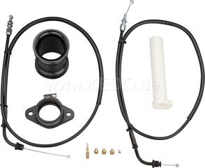 Kedo TM36 Rejetting- & mounting kit incl connection rubber carburettor-airbox (WITHOUT Carburettor) | 33143