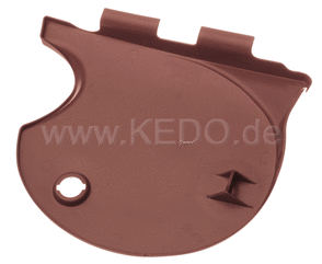 Kedo Replica Side Cover, left, 'Ginger Brown' (without decal), OEM reference # 1T2-21711-00 | 29312