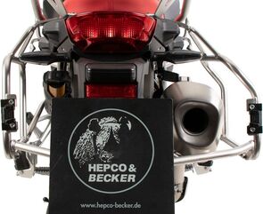 Hepco & Becker サイドキャリアカットアウト フォー エクスプローラー カットアウト ケース 40/37 BMW F 800 GS (2024-) | 6516537 00 22