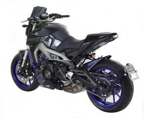 Powerbronze / パワーブロンズ ハガー YAMAHA MT-09 13-16/FZ-09 13-16/MT-09 TRACER 15-17/FJ-09 TRACER 15-17/XSR900 16-20 ブラック-ブルーメッシュ | 201-Y106-703