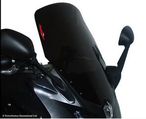 Powerbronze / パワーブロンズ フリップアップ スクリーン YAMAHA XJ6 DIVERSION 09-11 (+125 MM) ブラック | 420-Y133-003