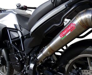 GPR / ジーピーアール Original For Bmw F 700 Gs 2011/15 Homologated スリッポンエキゾースト Powercone Evo | BMW.68.PCEV