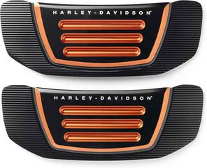 Harley-Davidson Kit,Decal,Cam Sprocket Medalli, Black/Orange | 14101385