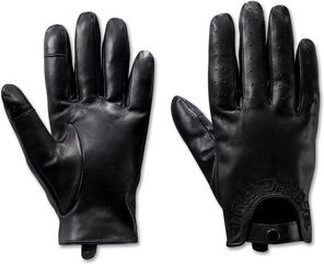 Harley-Davidson Gloves-Ff,Leather, Black Beauty | 97664-24VW