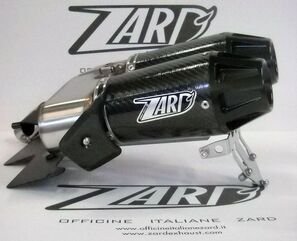 Zard / ザードマフラー ステンレススチール -カーボン レーシング スリップオン DUCATI HYPERMOTARD 796/1100/1100 | ZD110SSR
