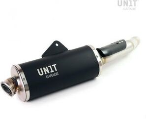 Unitgarage / ユニットガレージ Black Exhaust with visible welding Ténéré 700 | 3205Tit_BL