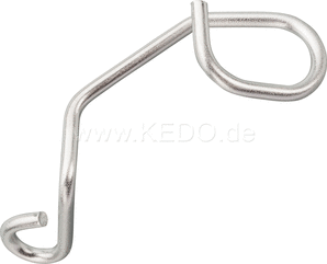 Kedo Cable Guide for Throttle Cables, mounting on lamp bracket top right, OEM reference # 1E6-23389-00 | 28851