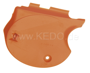 Kedo Replica Side Cover, right, 'El Toro Orange' (without decal), OEM reference # 1T1-21721-00 | 29309
