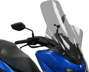 Powerbronze スクータースクリーン YAMAHA NMAX 125 15-20 (710 MM HIGH) (ハンドブリスター付き)/ライトティント | 420-Y163-001