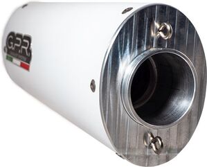 GPR / ジーピーアール Original For Mv Agusta Brutale 800 Drag 2013/16 - Rr E3 Homologated スリッポンエキゾースト Catalized Albus Ceramic | MV.15.CAT.ALB