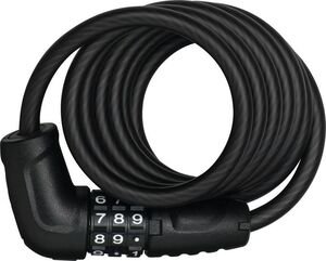 ABUS / アバス Star 4508C/150 BK Coil Cable Lock | 20019